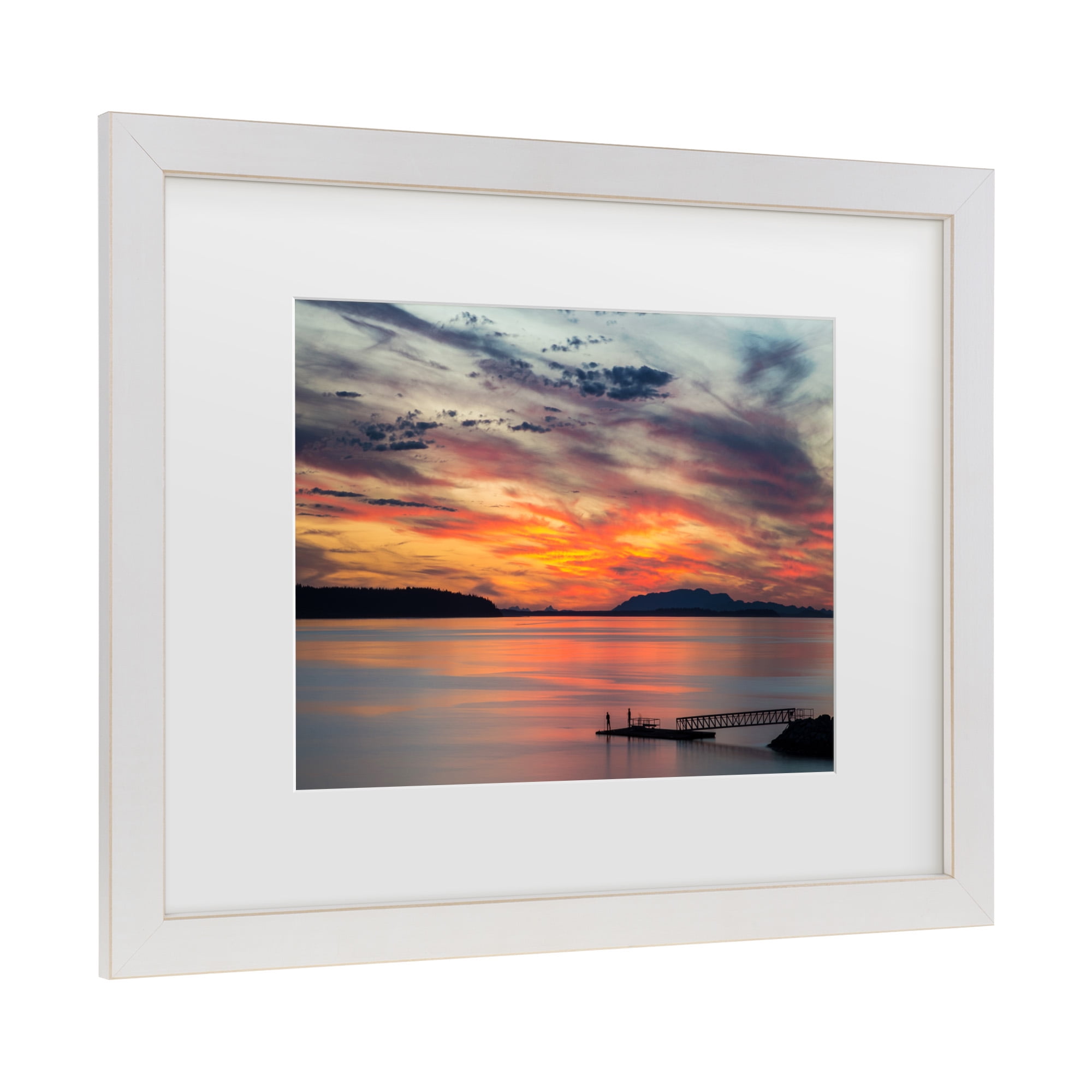 Trademark Fine Art 'Sunset Pier' Canvas Art by Pierre Leclerc