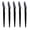 5pcs Black, variant on 5/10/30/40pcsbrow Razor and Face Razor for Women and Men, Eyebrow Hair Trimmer and Shaver with Protective Cover,Safe