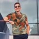 thumbnail image 4 of Fotbe Gigantic Skull In Clouds Camiseta Polo de Golf para Hombre con Estampado – Camisa Deportiva Transpirable con Cuello Abotonado-4X-Large, 4 of 6