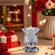thumbnail image 5 of Candelabro de cristal transparente | Candelabro decorativo de cristal para bodas, cenas a la luz de las velas y centros de mesa festivos | Regalo de decoración moderna de cristal, 5 of 6