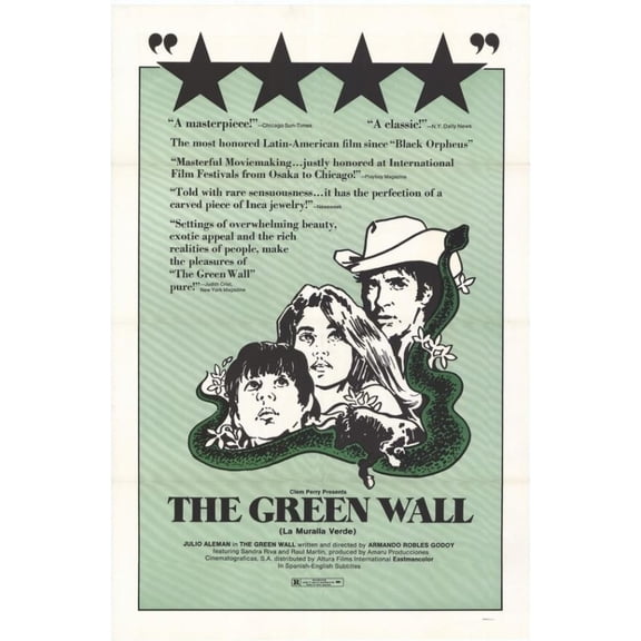 The Green Wall Movie Poster Print (27 x 40)