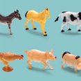 thumbnail image 3 of Set de maquetas de animales en miniatura realista antigolpes para niños, 3 of 5