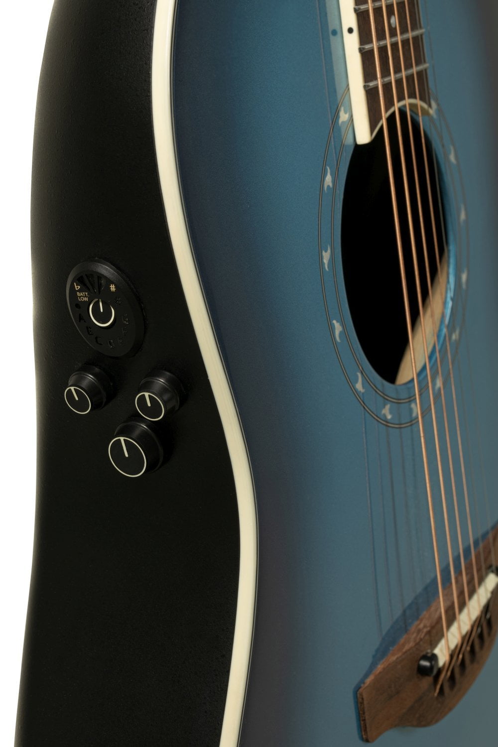 Ovation 1516 Ultra Series Mid-Depth Acoustic-Electric Guitar Dusk Till Dawn