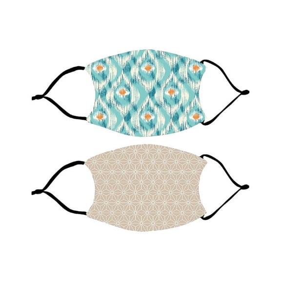 MonogramOnline Set of 2 Cloth Face Masks