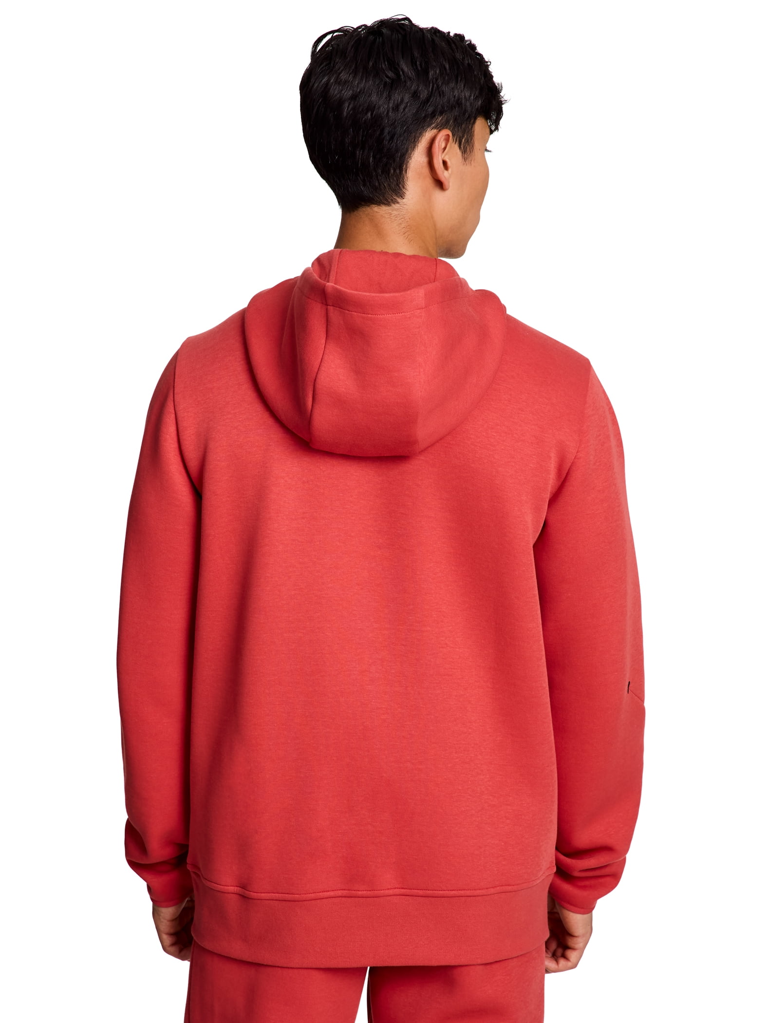 Reebok Men's and Big Men's Momentum Fleece Full Zip Hoodie, Sizes XS-5XL