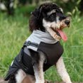 thumbnail image 3 of Lucoss Winter Dog Coat with integrated harness No Pull Cold Weather Waterproof Warm Fleece Back Zipper for Small & Medium Dog, 3 of 5