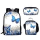 thumbnail image 2 of Mochila infantil con lonchera y estuche | Útiles escolares de 3 piezas para niños y niñas | Mochila de gran capacidad con compartimento para portátil | Correas ajustables y espalda acolchada |, 2 of 5