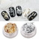 thumbnail image 2 of Foil Nail Art Set,nail Accessories For Foil Transfer, Nail Paillette For Decoration, Flake And Mirror Effect | Gold And Silver, 2 of 4