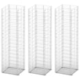 thumbnail image 5 of vidaXL 3x Gabion Set Galvanized Wire Rock-stone Walls Cage Mesh Multi Sizes, 5 of 13