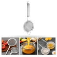 thumbnail image 4 of Fine Mesh Strainer Stainless Steel Colander Sieve Sifter Kitchen Fine Mesh Sieve, 4 of 8
