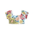 thumbnail image 3 of Jessica Simpson Toddler Girl Swimsuit Set with Shorts, 3- Piece Set, Sizes 2T-4T, 3 of 11