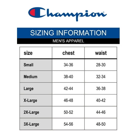 mr big and tall size chart