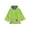 Z-Green, variant on Oudiya Girls and Kids Waterproof Rain Jacket Toddler Lightweight Cotton Lined Raincoats with Hood Floral Rain Gear