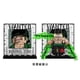 thumbnail image 4 of Juego de 4 Figuras de Bloques de Construcción de One Piece, Personaje Anime Roronoa Zoro, Minifiguras de Plástico ABS Coleccionables, Juguete de Regalo para Niños y Fans, 4 of 8