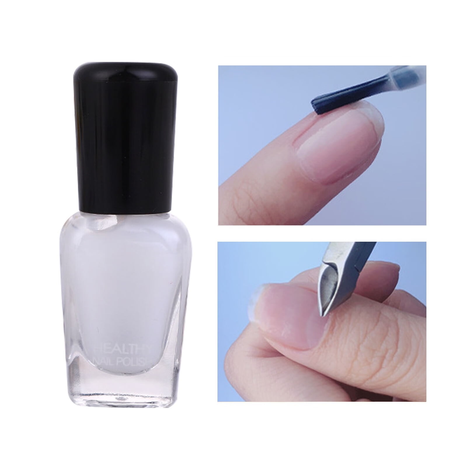 Water Based Nail Polish No Bake Lasting Tear Pull Fast Dry Nude Color