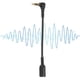 thumbnail image 5 of Cable de Audio Conversión Sonido Claridad Fácil de Usar Para Auriculares Juegos Arctis 3 5 7 Pro color Negro, 5 of 7