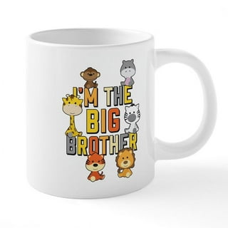 Little Bro Big Brother Youth Toddler Boys Big Bro Coffee Mug