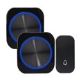 thumbnail image 3 of Self Powered Waterproof Door Night Light No Battery Smart 1 Button 2 Receiver,eu Plug Black, 3 of 5
