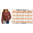 thumbnail image 7 of UVN Blouses for Women Casual Long Sleeve Shirts Dressy Hollow Out Lace Button Tops Fall Lightweight Pullover, 7 of 7