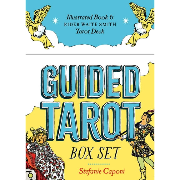 Guided Metaphysical Readings Guided Tarot Box Set: Illustrated Book & Rider Waite Smith Tarot Deck, (Hardcover)