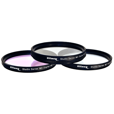 46mm 3-Piece Multi-Coated HD UV / CPL / FLD Filter Set 46mm by (Best 46mm Nd Filter)