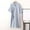 Light Blue, variant on Hvyesh Men's Lightweight Robe Short Sleeve Shawl Collar Bathrobe Comfy Spa Bath Robe Housecoat Loose Sleepwear Pajamas
