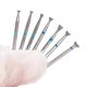 thumbnail image 1 of Cabezal de pulido para manicura, 7 brocas para manicura, juego de brocas para uñas, broca para decoración de uñas, limas de uñas, broca para cutículas para quitar, 1 of 4