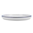 thumbnail image 2 of Mainstays Blue Rim Stoneware Dinner Plate, 2 of 5