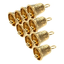 unbranded 10pcs Mini Bells for Crafts DIY Alloy Bell Pendant Decoration Vintage  Golden Jingle Bells for Jewelry Making Charms Wind Chime Accessories Tree Ornaments