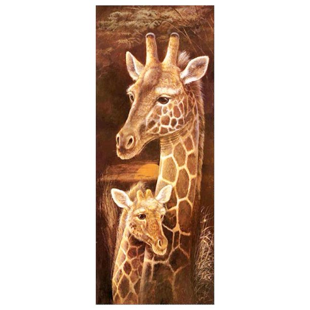 Diamante 5D bricolaje taladro completo pintura ciervos Cruz puntada bordado mosaico Kit FLhrweasw Nuevo