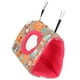 thumbnail image 4 of Casa De Loros, Hamaca Para Pájaros, Rosa, Fondo Rojo, Patrón De Búho, Tela Suave, Lavable, Cálido, Suministros Para Mascotas Para Rama De árbol ANGGREK Otros, 4 of 8
