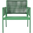 thumbnail image 5 of 4 Outdoor Patio With Extra Thick Cushions & Tempered Glass Table - Ideal For Backyard Porch (fluorescent Yellow Conversation Fade-, 5 of 6