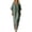 Green, variant on Women's Kaftan Maxi Dress V Neck Batwing Sleeve Loose Fit Caftan for Beach Vacation Style