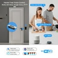 thumbnail image 5 of 2.4GHz WiFi Access Control 880lb Holding NO NC Adjustable Electic Strike Door Lock System Kit with Wireless Remote Control and Smartphone APP Control, paired with Wireless Access Kaypad with Tags, 5 of 6