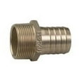 thumbnail image 2 of Perko 0076010PLB Cast Bronze 4" Straight Pipe to Hose Adapter with 2-1/2" NPT Pipe for 2-1/2" Hose, 2 of 2