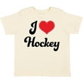thumbnail image 3 of Inktastic I Love Hockey Girls Toddler T-Shirt, 3 of 5
