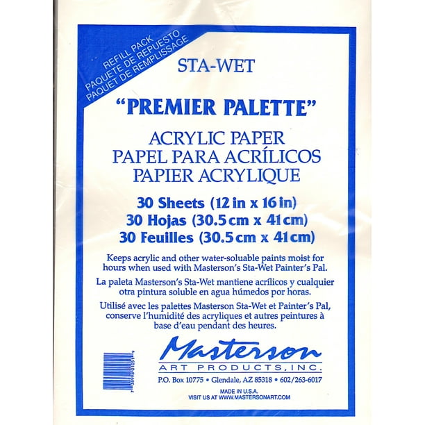 Premier Acrylic Paper And Sponge Refills Pack Of 30 Acrylic Paper Refill Pack Of 2 Walmart Com Walmart Com