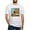 White, variant on CafePress - Sunflowers & Kitten Fitted T Shirt - Fitted T-Shirt, Vintage Fit Soft Cotton Tee