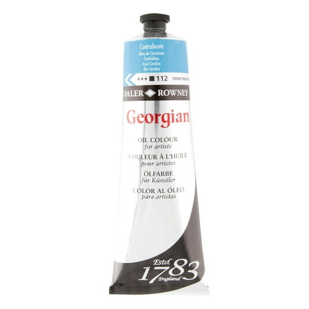 UPC: 5011385929683 | Daler-Rowney Georgian Oil Color  225ml Tube  Cerulean Blue Hue