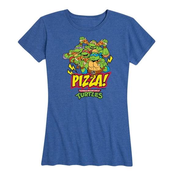 Teenage Mutant Ninja Turtles - Pizza - Women's Short Sleeve Graphic T-Shirt