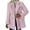 Pink, variant on Fluffy Jacket, Women's Fleece Jacket Open Front Long Sleeve Fuzzy Blazer Women's Soft Fluffy Blazer Jacket Winter Coat Outerwear Women's Fleece Jacket Beige L
