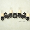 thumbnail image 2 of Saint Thomas Handcrafted Traditional Steel Metal Wall Sconce Candelabra Candleholder Black, 2 of 4