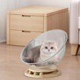 thumbnail image 4 of Adorable Cat Bed, Cozy Kitty Bed, Charming Cat Sleeping Spot, Transparent Cat, 4 of 5