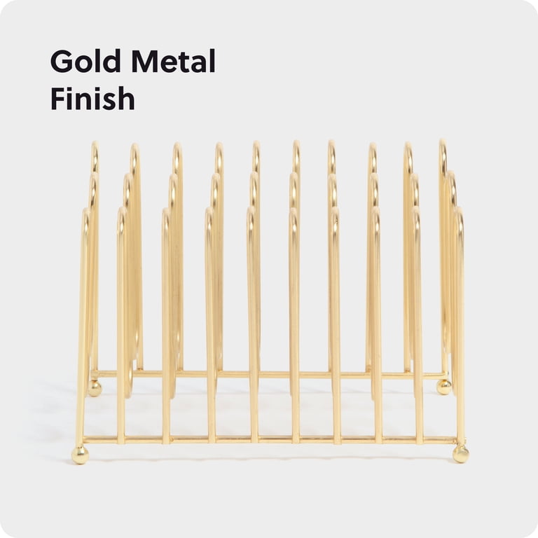 Bent Wire Letter Sorter in Gold photo 3