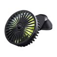 thumbnail image 3 of Ventilador de coche, ventilador de aire de refrigeración 12V-24V, ventilador de refrigeración eléctrico automotriz fuerte, USB para coche kusrkot Mini ventilador de coche, 3 of 8