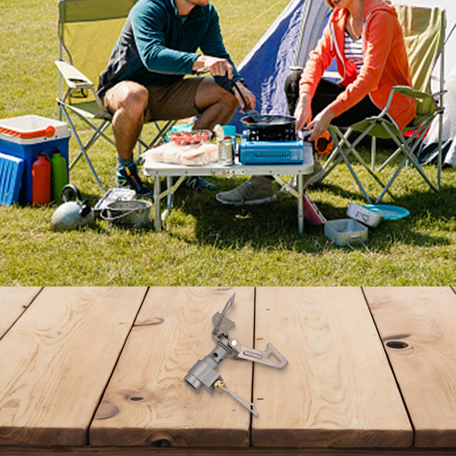 Sportact Camping Essentials,BRS-3000T Outdoor Gas Stove Portable Ultralight Stove Pocket Picnic Gas Cooker ,Outdoor Sports