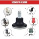 thumbnail image 4 of 5pcs Glides Replacement Office Chair Wheels Stopper Office Chair Swivel Caster Wheels, 2 Inch Stool-l, 4 of 5