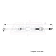 thumbnail image 2 of Cable Chicote Selector Ta Compatible Con Chevrolet Blazer 4.3L 1995 CAHSA Cable Chicote Acelerador, 2 of 6
