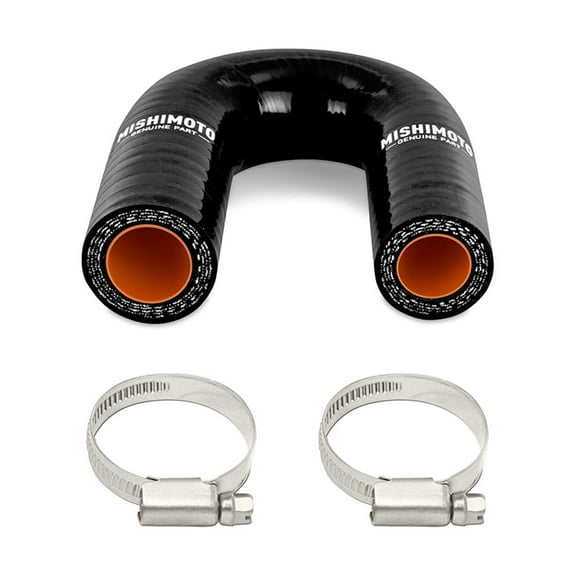 Mishimoto Silicone GM LS V8 Heater Core Bypass Hose, Black