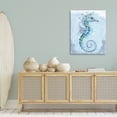 thumbnail image 4 of Stupell Industries Bohemian Stained Glass Seahorse Canvas Art, 30 x 40, by Patti Bishop, 4 of 8
